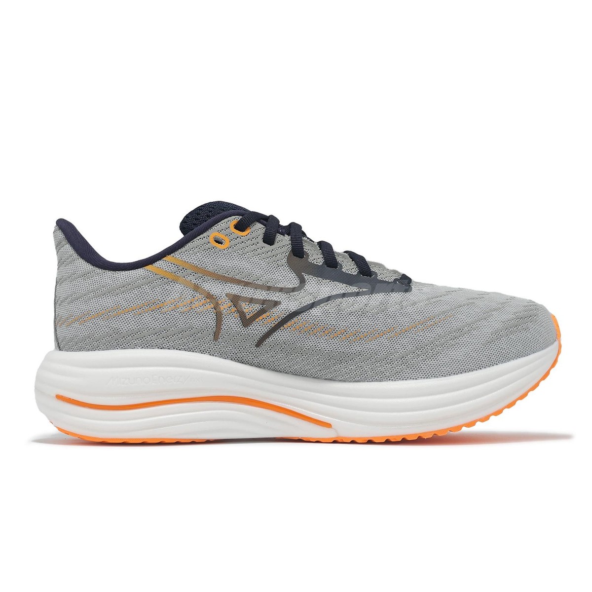 Mizuno Wave Rider 29 Super Wide Grey Orange Men Road Running Shoes
