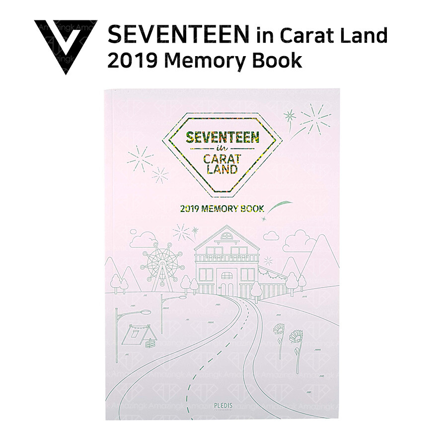 SEVENTEEN Carat Land Official Goods - Memory Book 2017 2018 2019