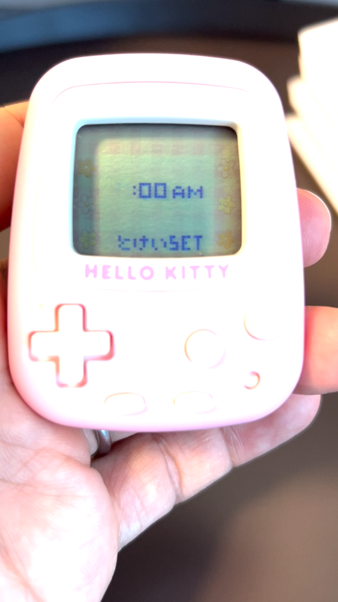 Nintendo Pocket HELLO KITTY Sanrio Game Console Pedometer MPG-001