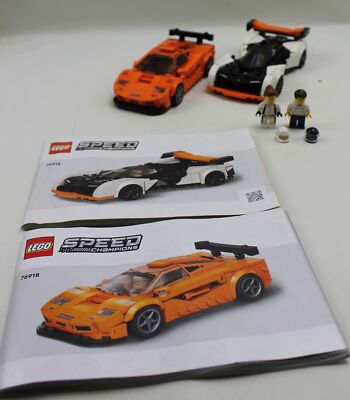 Lego Speed Champion Orange McLaren Solus GT & F1 LM 76918 Lego Set