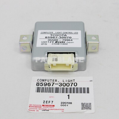 8596730070 Genuine Toyota Computer Light Control 85967-30070 OEM