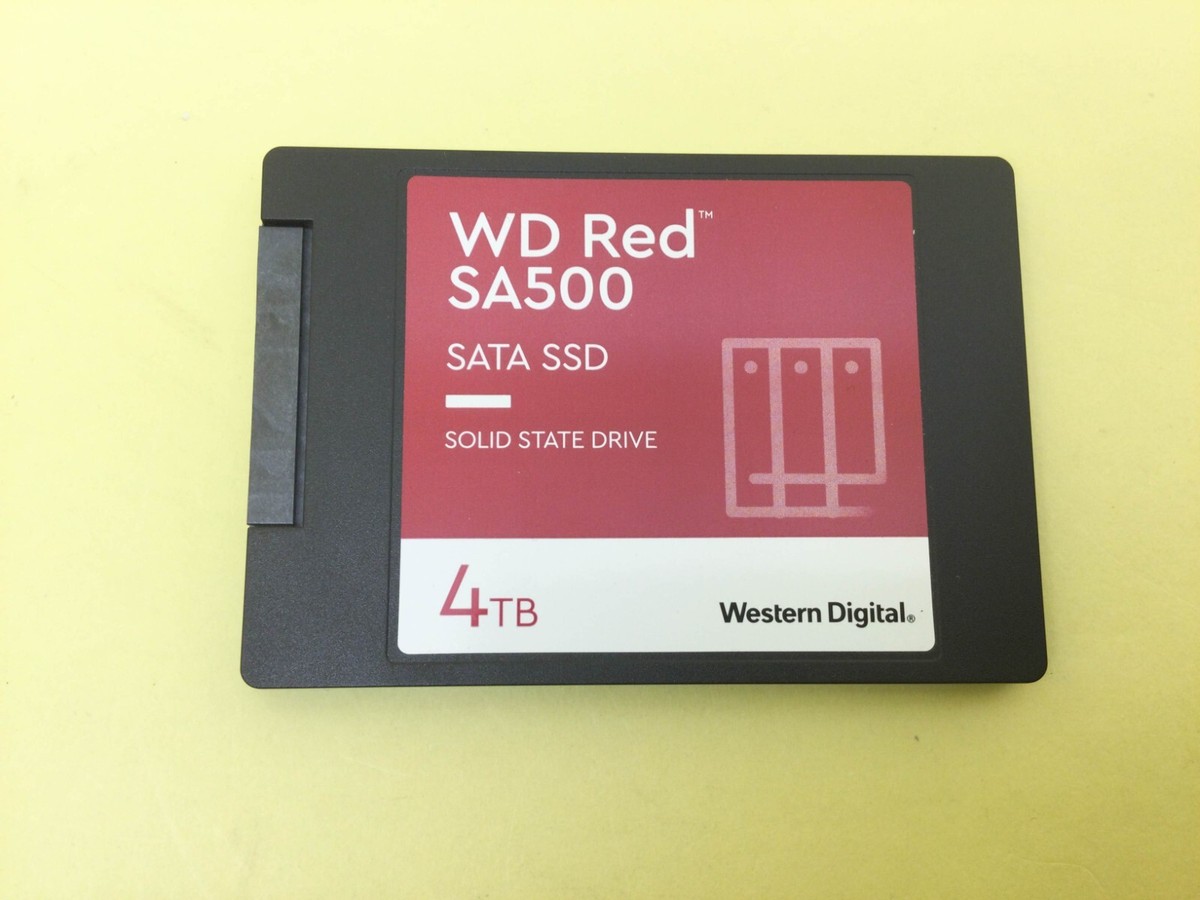 WD Red SA500 4TB SATA 6Gb/s 2.5'' NAS Internal SSD WDS400T2R0A NEW