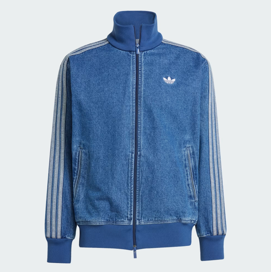 adidas Originals Adicolor Denim Firebird Track Top For Men JC6233