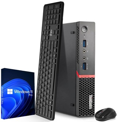 Lenovo ThinkCentre M715q AMD Ryzen 5 Pro 2400GE 8GB Ram 256GB SSD