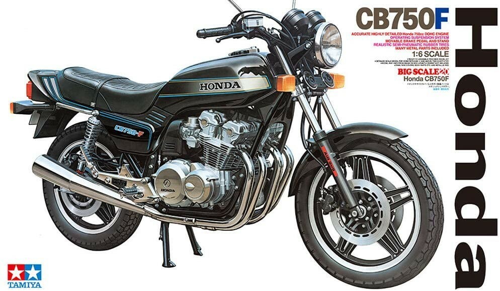 Tamiya 1/6 scale Motorcycle Series No.20 Honda CB750F plastic