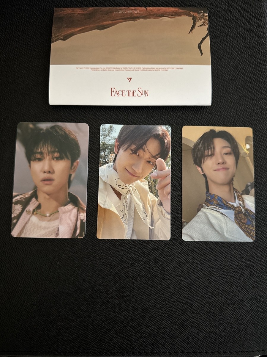 The8 Minghao Face the Sun Weverse Ver Official Photocard Seventeen