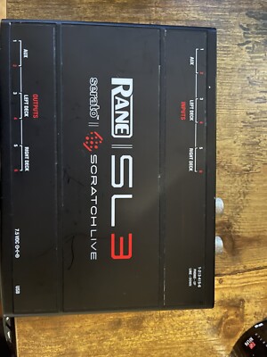 Rane SL3 Scratch Live Serato DJ interface | eBay