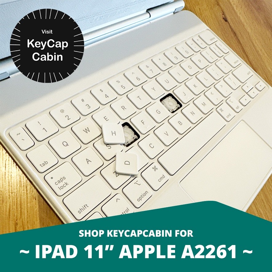 Replacement Keys For A2261 iPad Apple Magic Keyboard 11