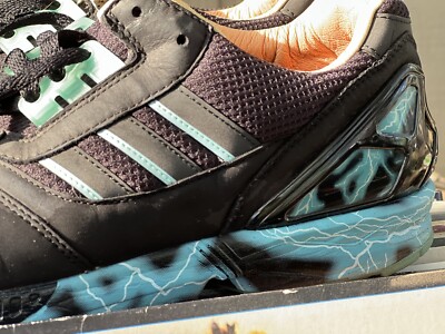 Star Wars Adidas ZX 8000 EMPEROR PALPATINE RARE Used Without Box