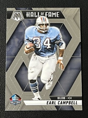 2025 Panini Mosaic Earl Campbell Houston Oilers #294 Hall Of Fame