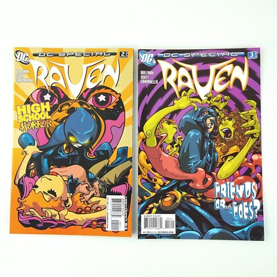 Raven #2 3 4 5 Partial Set Lot VF/NM (2008 DC Comics) | eBay