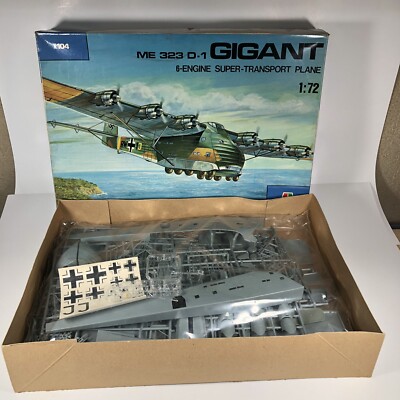 Italeri 1/72 Scale Messerschmitt Me 323 D-1 Gigant for sale online