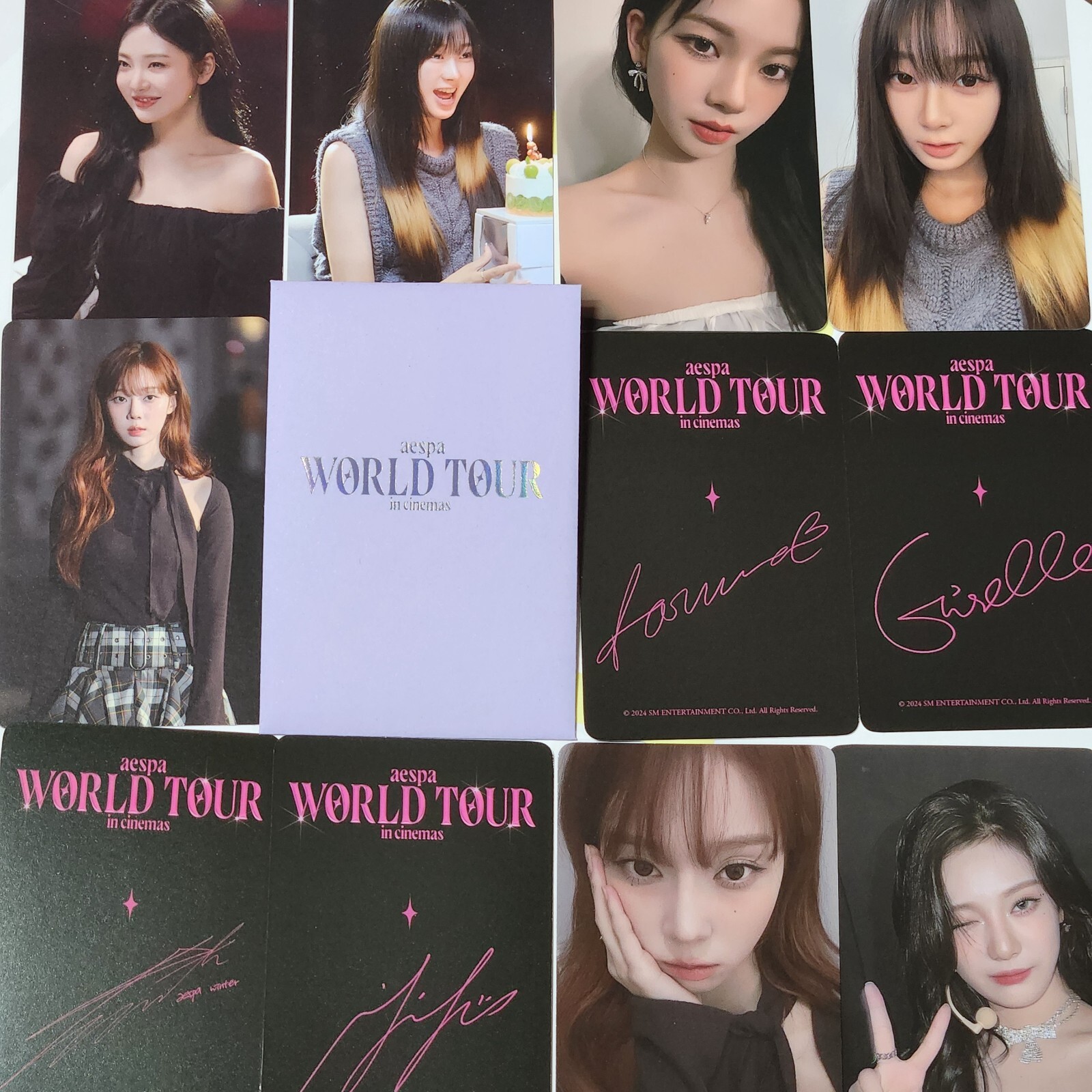 aespa ウィンター トレカ Special MD パーカー フード aespa トレカ