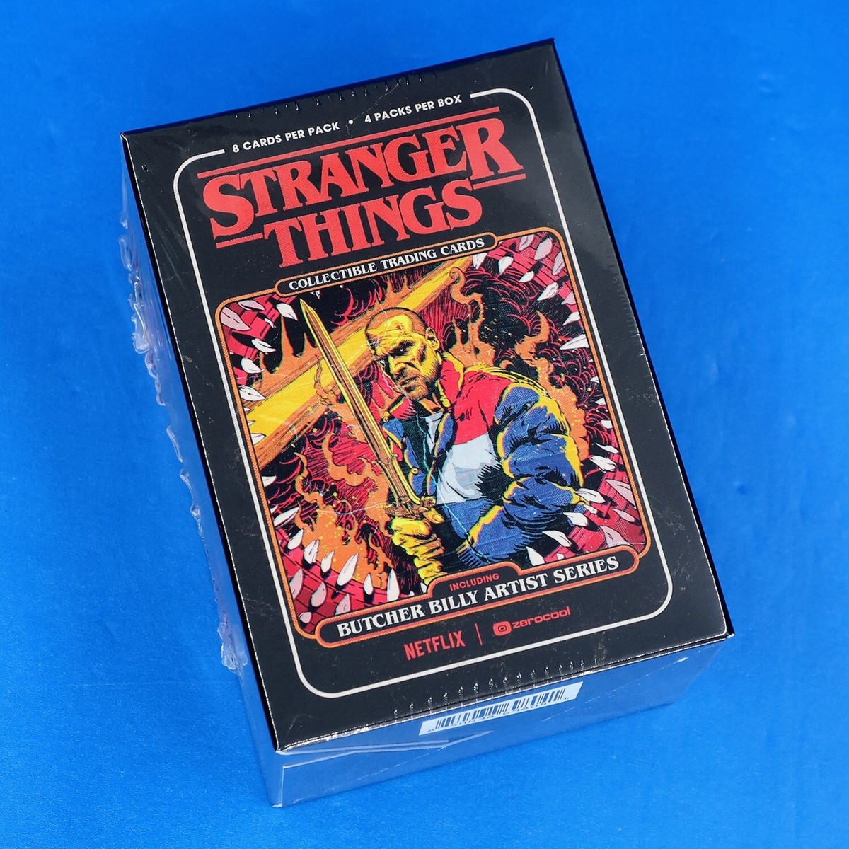 Stranger Things Zerocool Trading Cards Butcher Billy Blaster