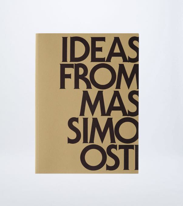 Rare IDEAS FROM MASSIMO OSTI Art Book Stone Island C.P. Company