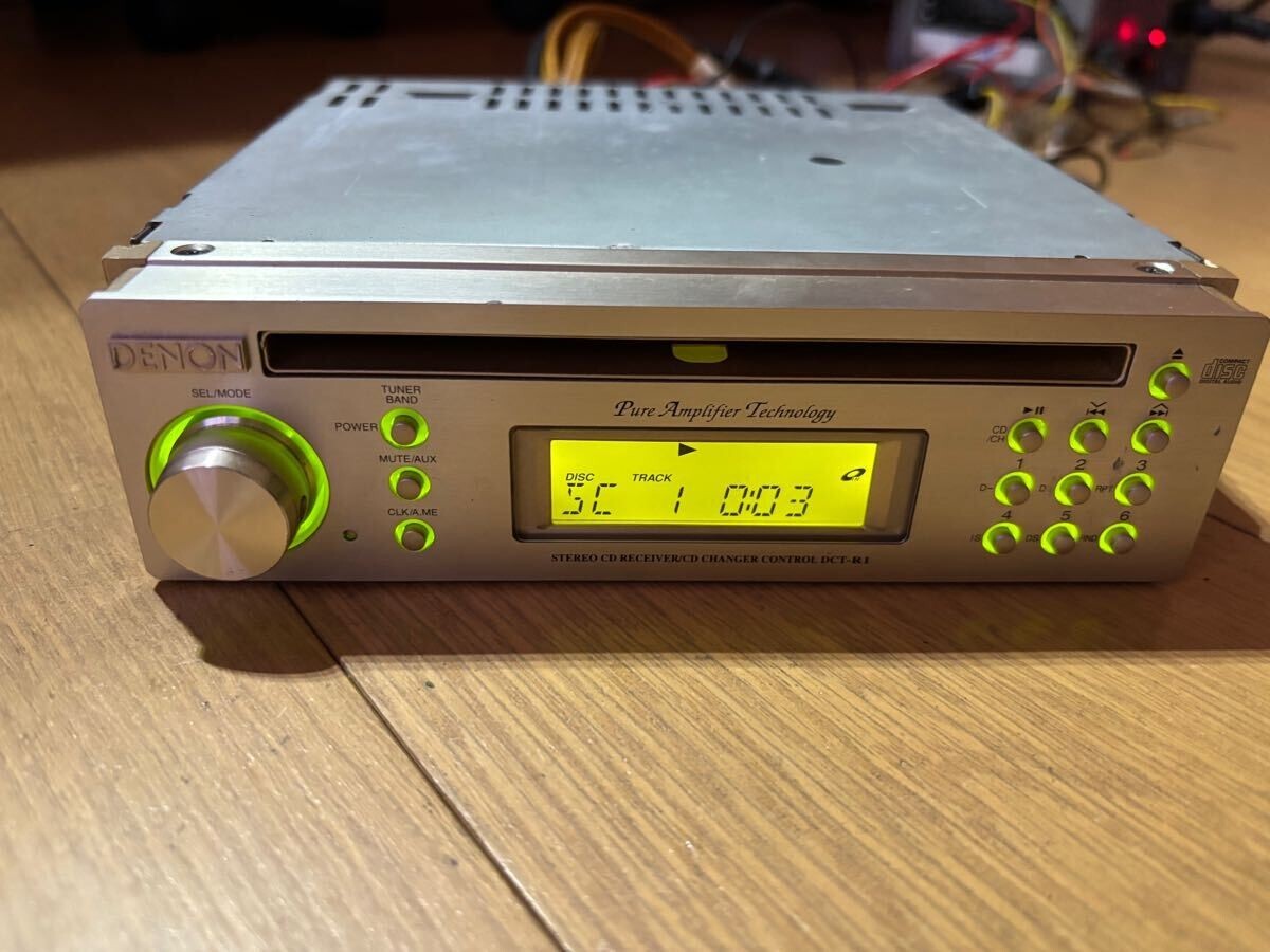 完動品！箱あり！名機！DENON DCT-R1 銅メッキシャシモデル！デノン