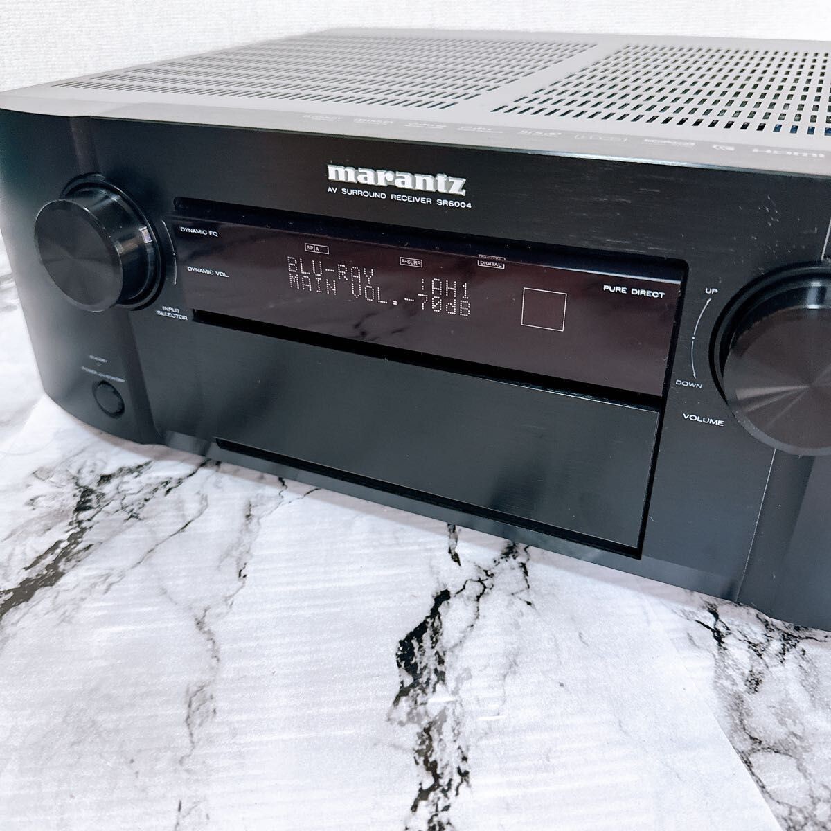 Marantz SR6004 AV Surround Receiver AV Amplifier Black 2010