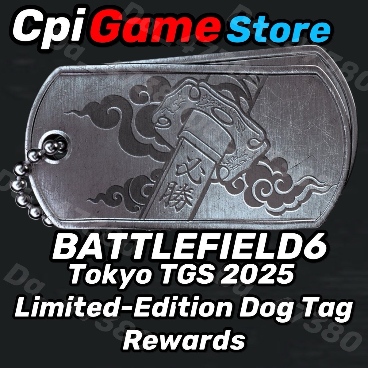 Battlefield 6 -Tokyo Tgs2025 Limited-Edition Dog Tag Rewards🔥 | eBay