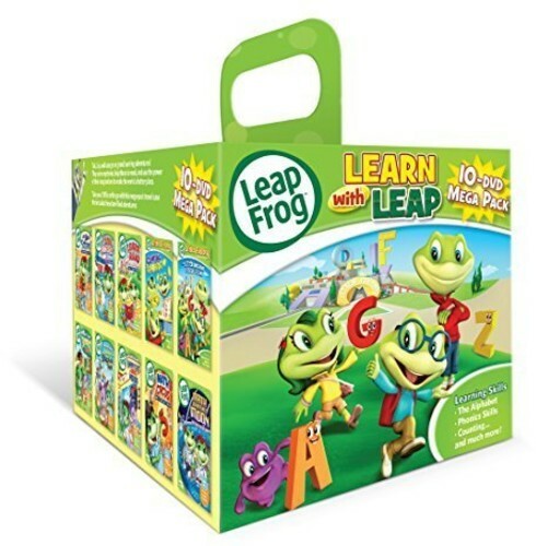 Leapfrog 10-DVD Mega Pack DVD, 2015, Widescreen (SEE DETAILS) NEW