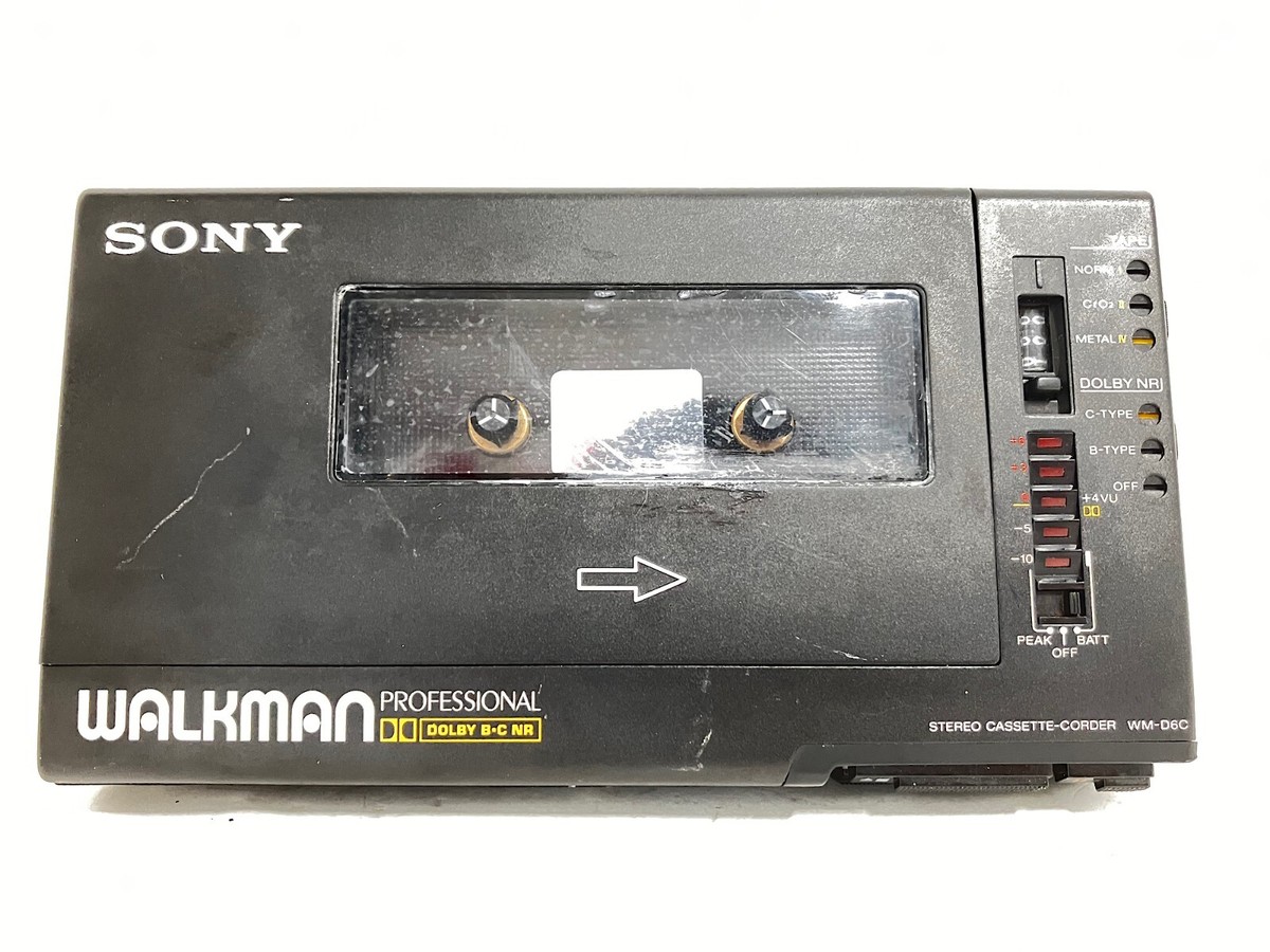 SONY WM-D6C Walkman Professional Cassette Player Recorder Free