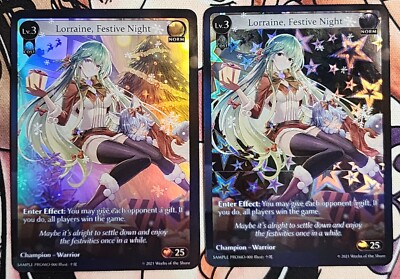 Grand Archive TCG - Lorraine Festive Night Foil Holiday STAR & REG
