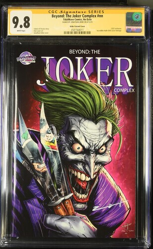 CGC SS 9.8 Beyond: The Joker Complex Signed By Jonathan Uribe