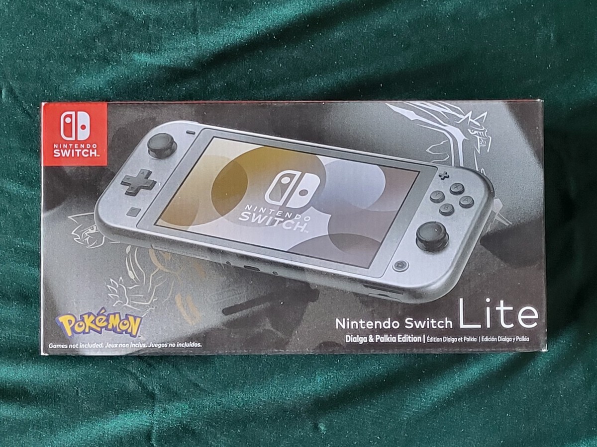 Nintendo Switch Lite Pokemon BDSP Dialga & Palkia Edition | US