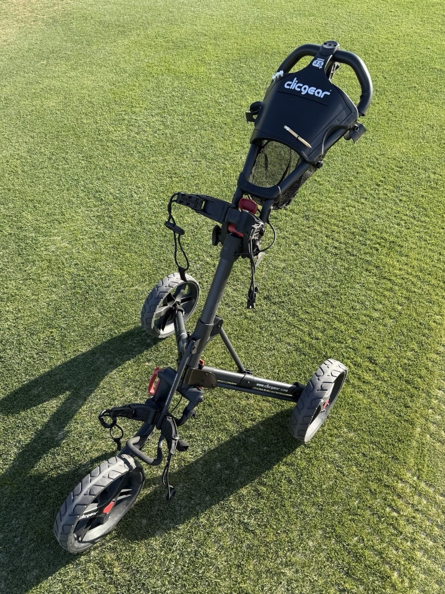 Clicgear Model 3.5+ Golf Push Cart – Lightweight, Foldable In