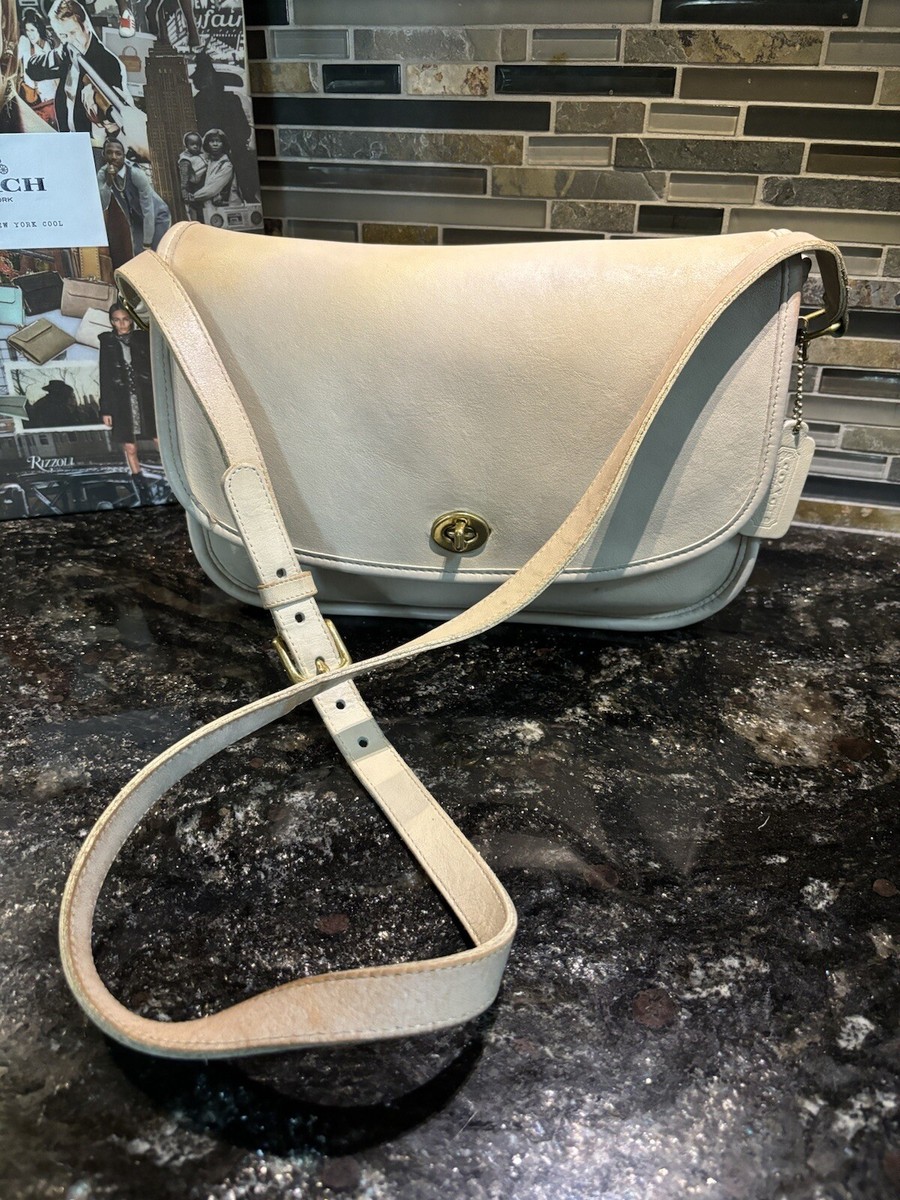 COACH Vintage City Bag Crossbody Glovetanned Leather Handbag 9790