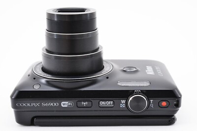 Nikon Coolpix S6900 16.2MP Camera W. 12x Zoom Lens Black | eBay
