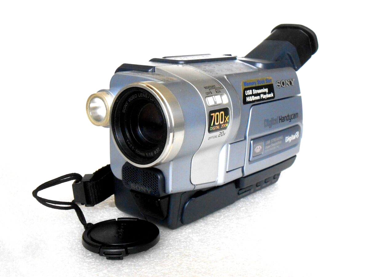 8mmテープのダビングに！ SONY ビデオカメラ CCD-SC55 01 8mmテープの