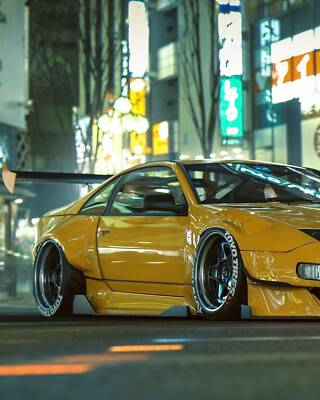 KBD Polyurethane Rear Fenders 90 91 92 93 94 95 96 for Nissan