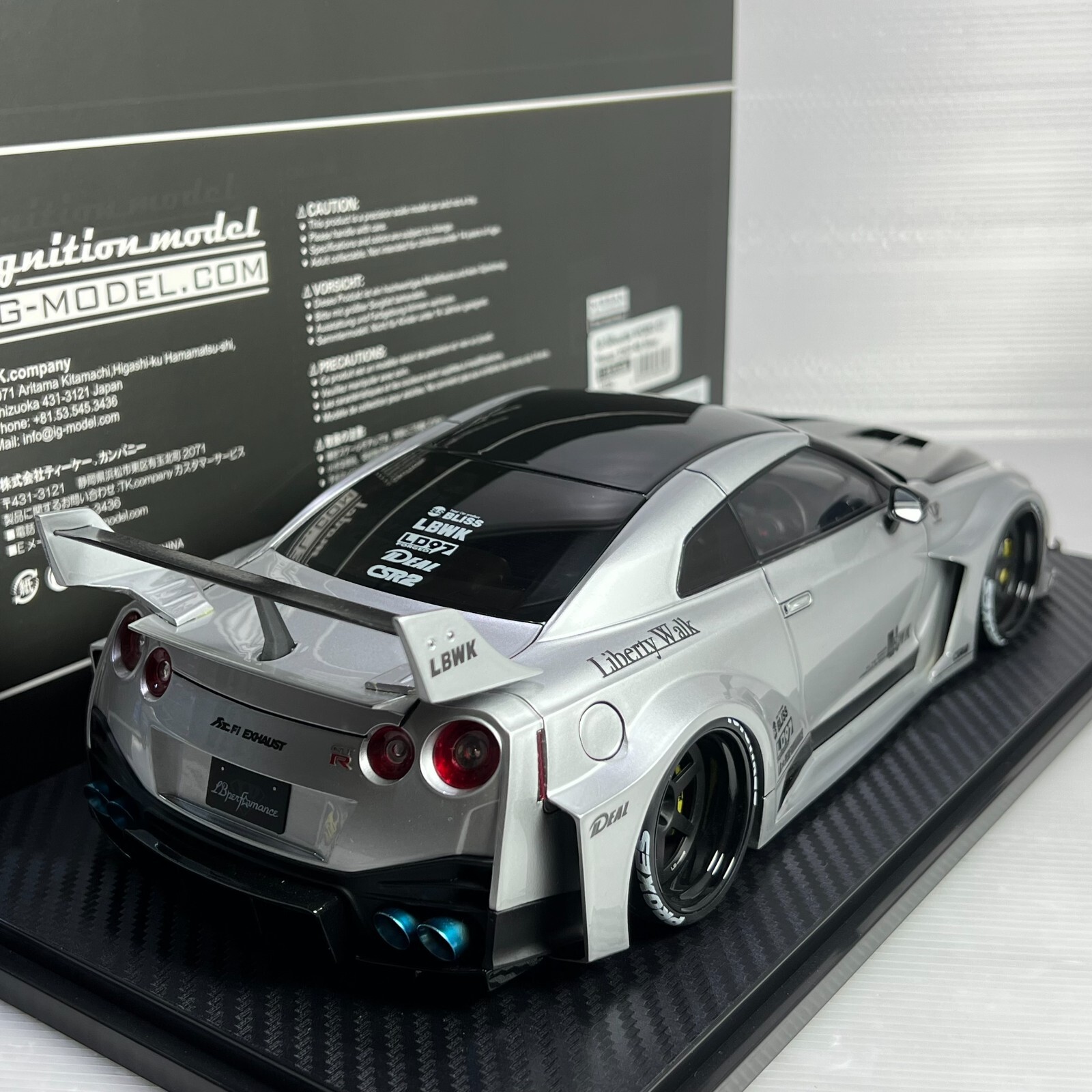 1⁄18 京商 スカイライン GT-R ケンメリ 白 ワタナベ 改造 カスタム 1