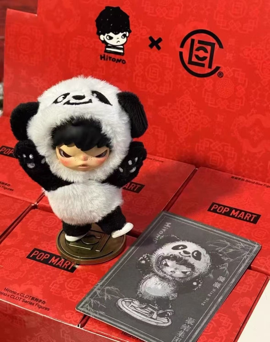 Genuine POP MART Hirono X CLOT Series Blind Box Confirm Secret