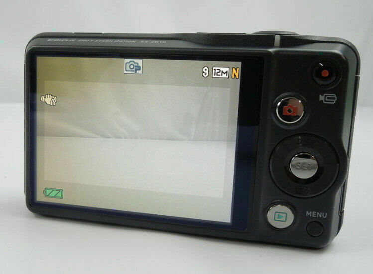 Casio Exilim EX-ZR10 12.1 MP digital camera 7x zoom lens *black