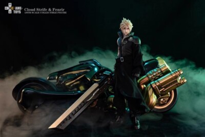 Ready! GAMETOYS 1/6 Cloud Strife & Fenrir GT-006C Action Figure