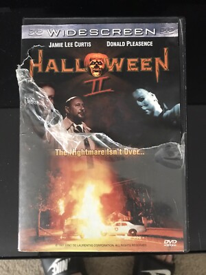 Halloween II (DVD 1981) Jamie Lee Curtis, Donald Pleasence