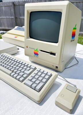 Apple Macintosh Plus (1988) – Complete Vintage Set with