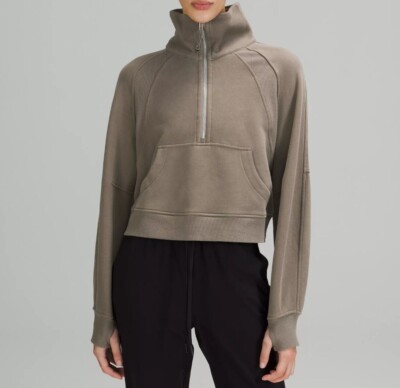NEW Lululemon Scuba Oversized Funnel-Neck Half Zip Rover(2022