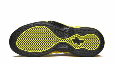 Nike MEN'S Air FOAMPOSITE One WU TANG BLACK OPTIC YELLOW SIZE 10.5