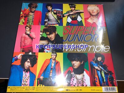 Super Junior Single Album Mr. Simple CD DVD Japan Version New