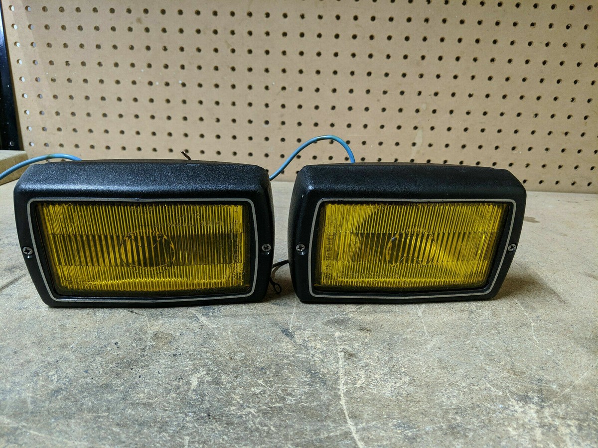 Vintage S.E.V Marchal 850 852 859 Yellow Lens Fog Lights & Marchal