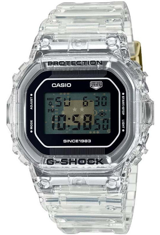 Casio G-Shock 40th Anniversary Clear Remix Men's Watch DW-5040RX-7