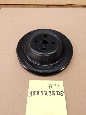 1966 67 68 70 Corvette GM 3883235 Deep Groove Water Pump Pulley