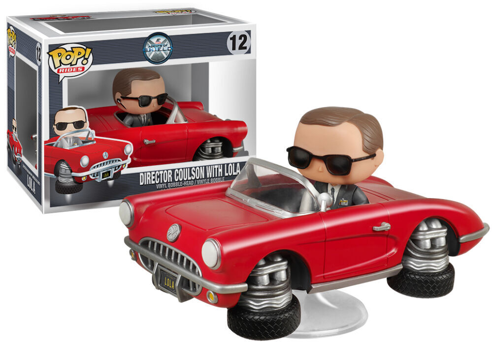 Funko Pop! Rides: Marvel - Phil Coulson (w/ Lola) #12 for sale