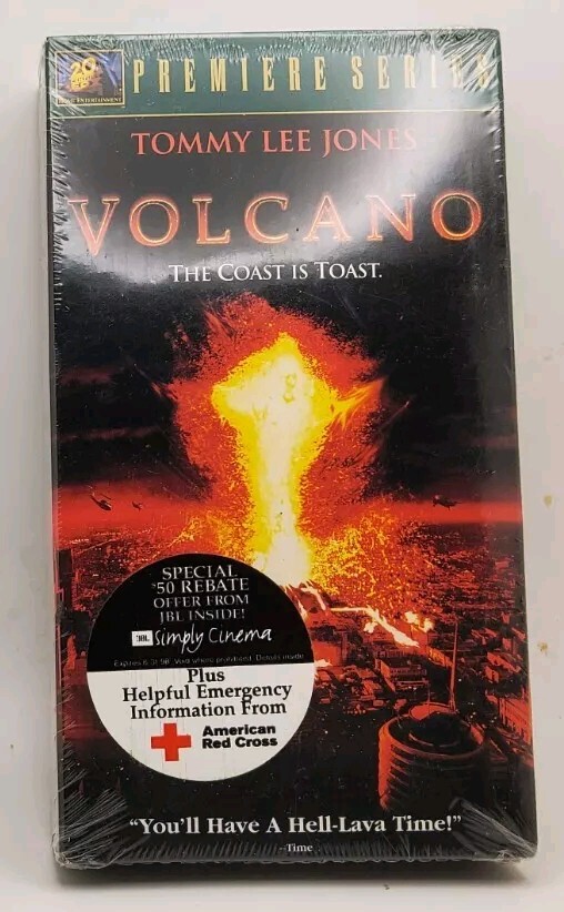Volcano VHS, Sealed, 1997, 20th Century Fox, Premiere Series | eBay