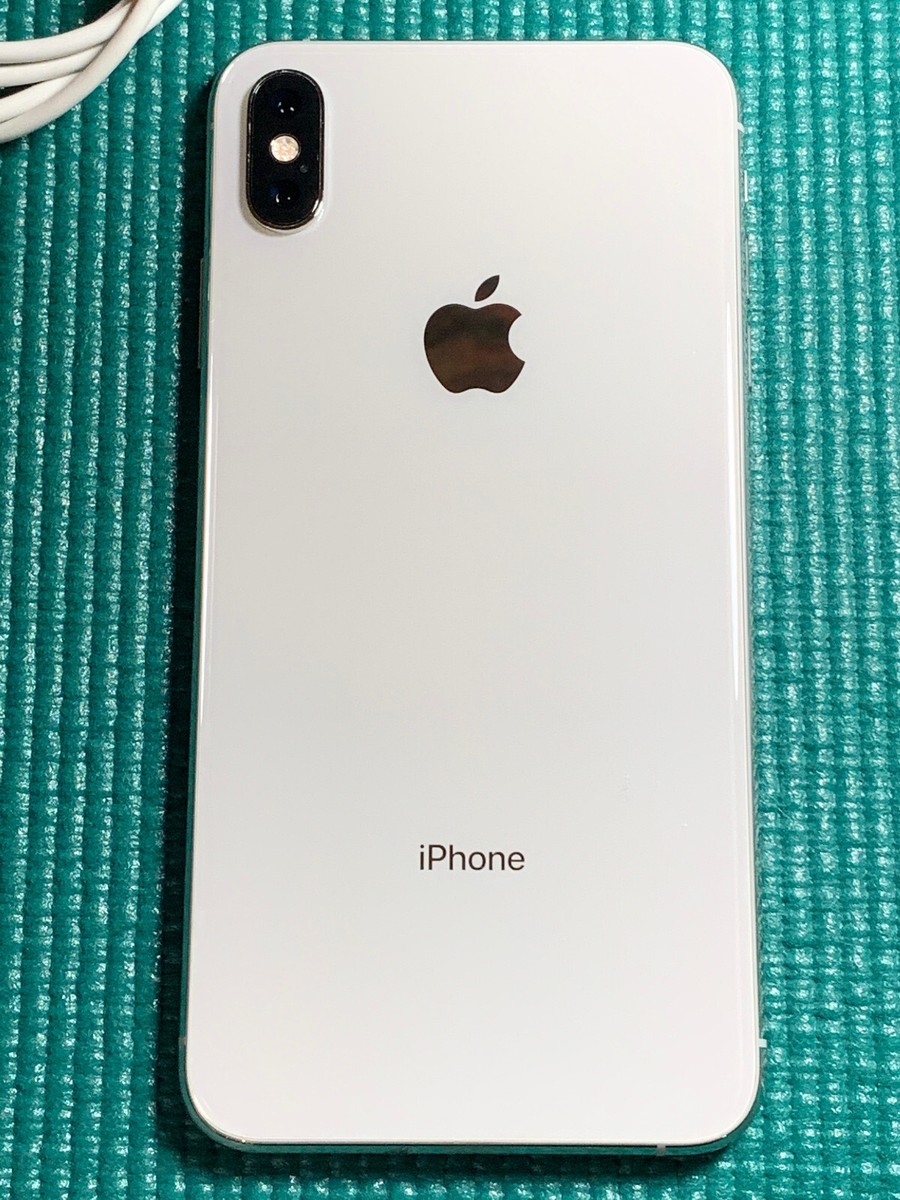 Apple iPhone XS Max - 64GB - Silver (Unlocked) A1921 (CDMA + GSM