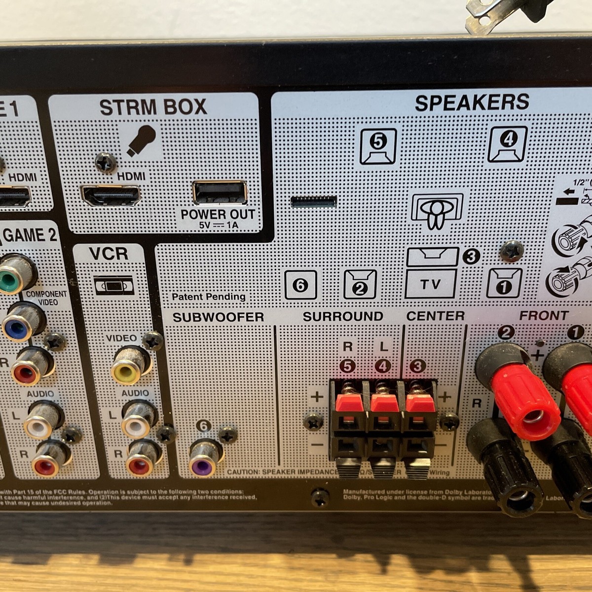 ONKYO Bluetooth TX-SR343, 5.1-Channel A/V Receiver, Surround Sound