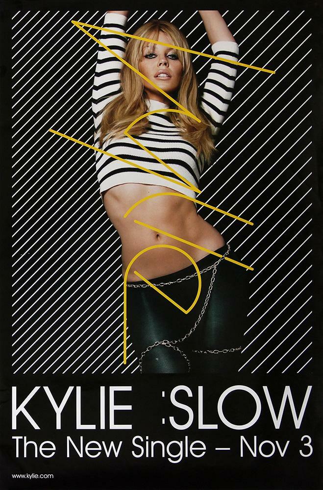 Kylie Minogue poster - Slow. Original | eBay
