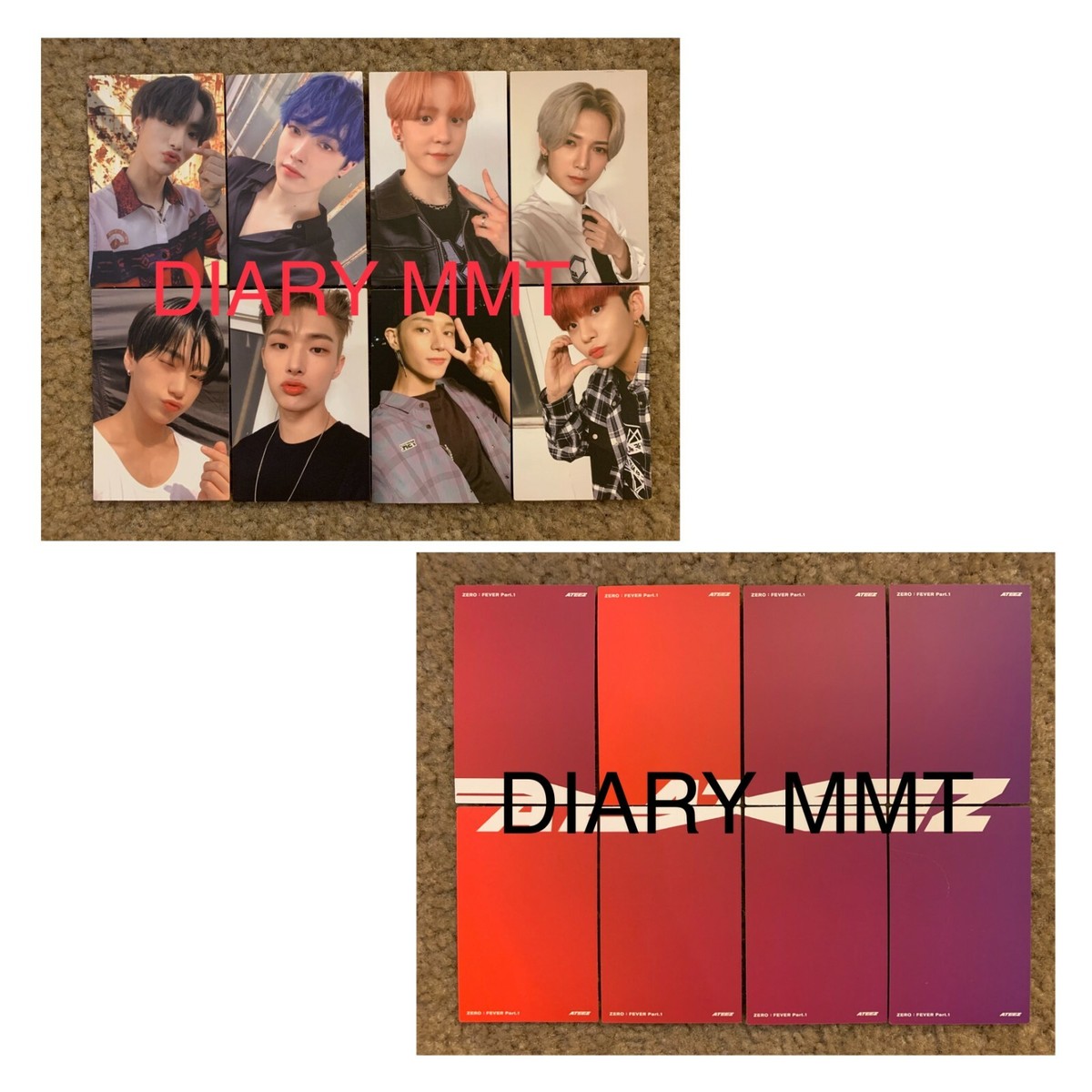 ATEEZ Zero: Fever Part.1 Photocards ALL VERSIONS + MMT | eBay